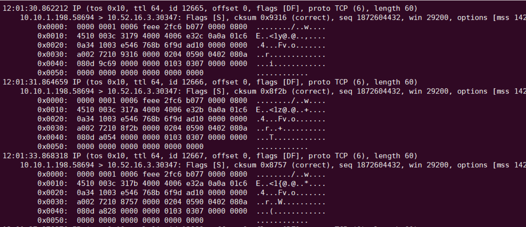 跨 VPC 访问 NodePort 经常超时 - 图1