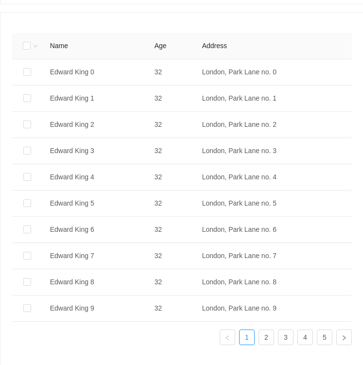 Table 表格 - 图18