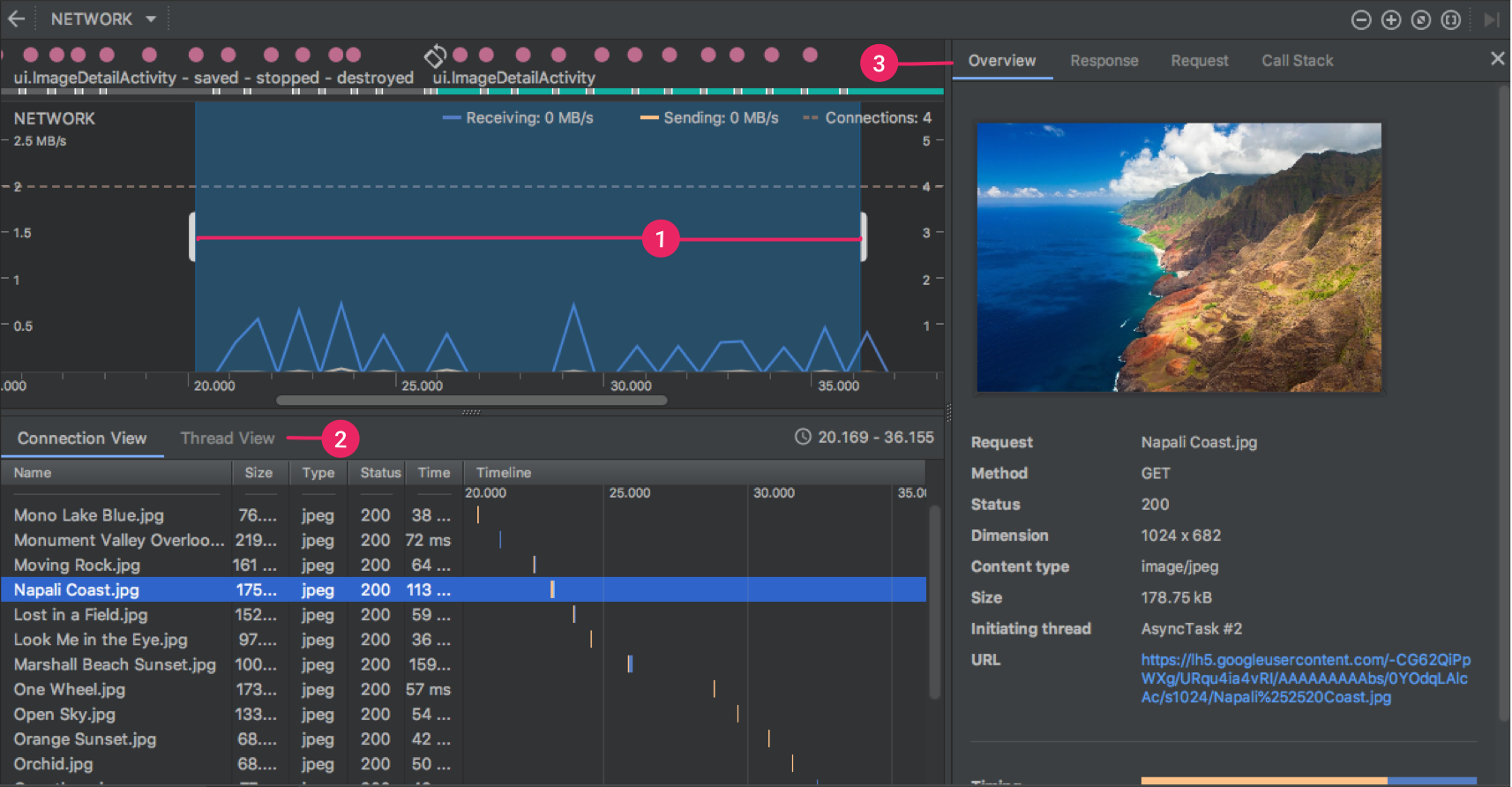 Inspect network activity - 图2